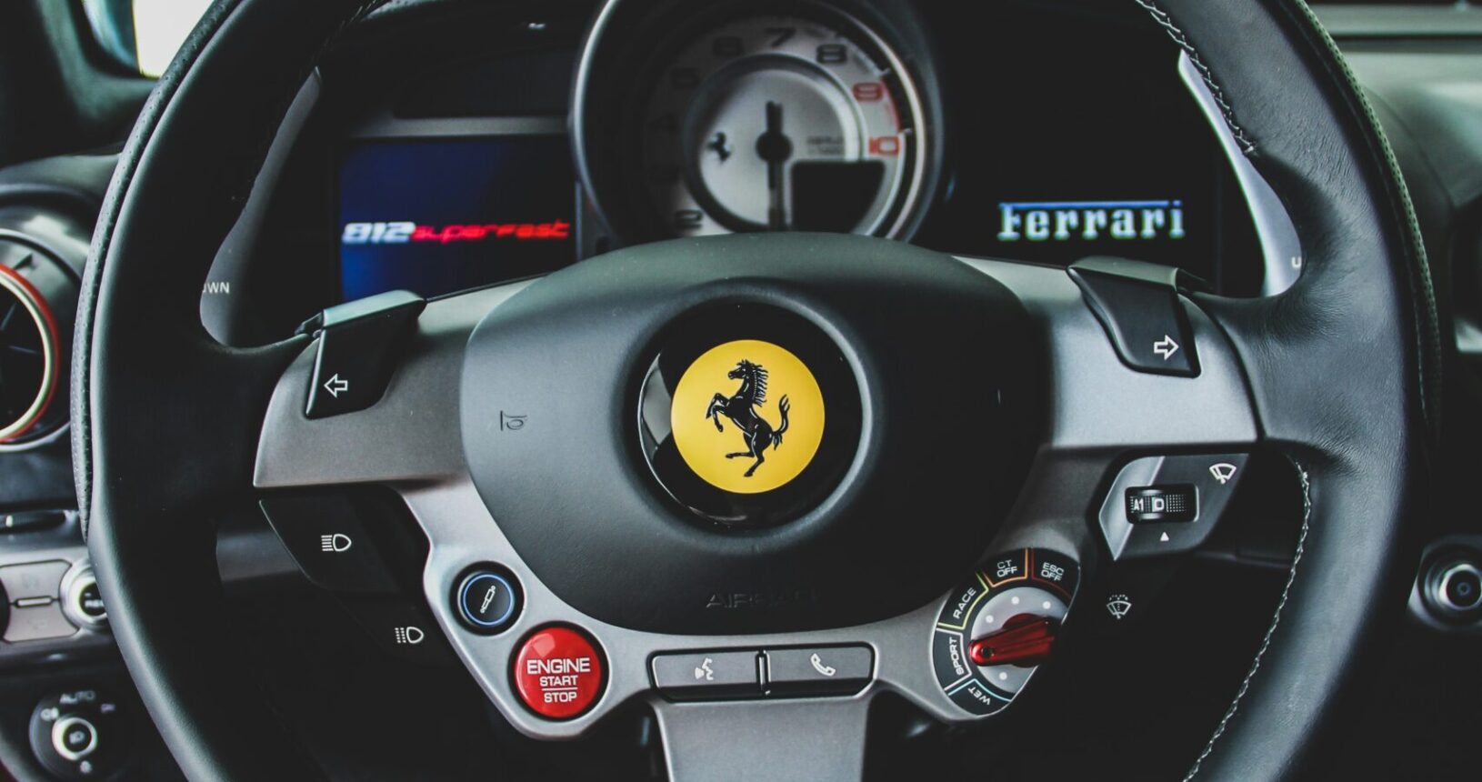 Supercar Steering Wheel