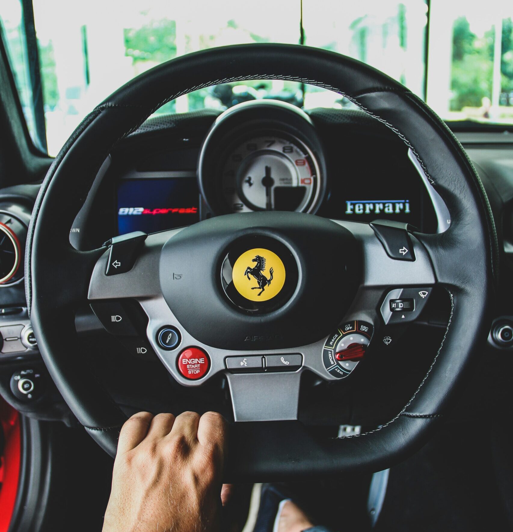 Supercar Steering Wheel