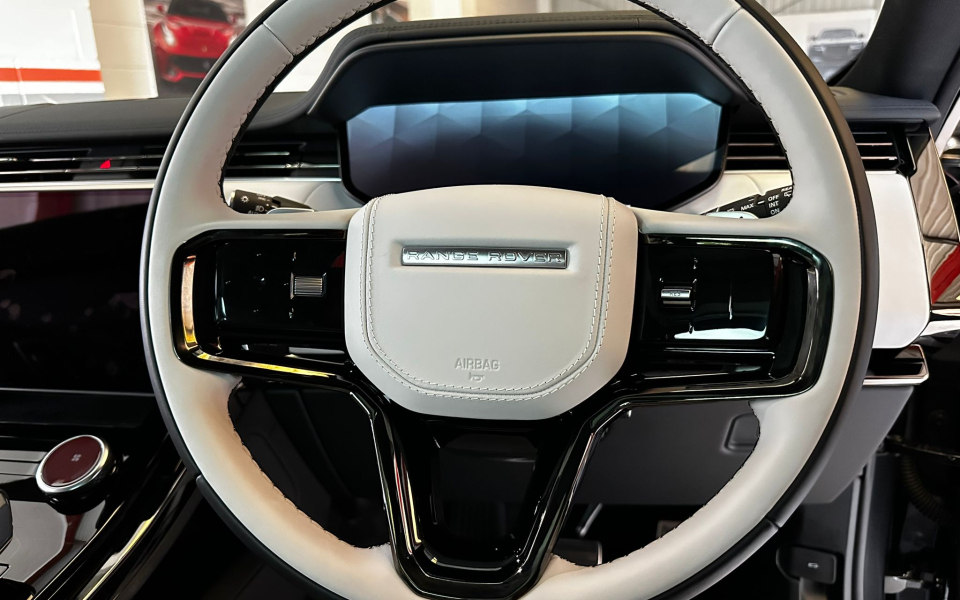 SUPERCAR FOR RENT STEERING WHEEL